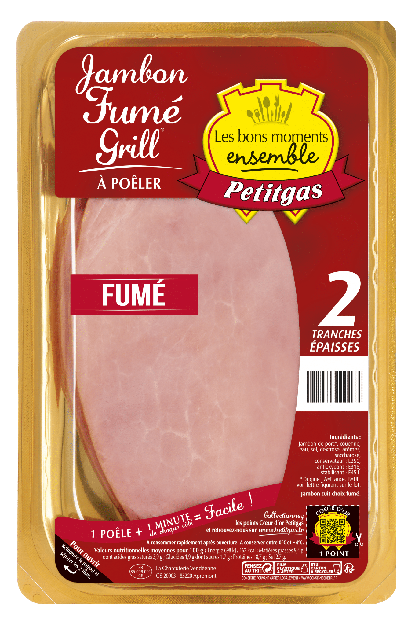 Jambon Fum Grill La Sauce Soja Et Au Miel Petitgas