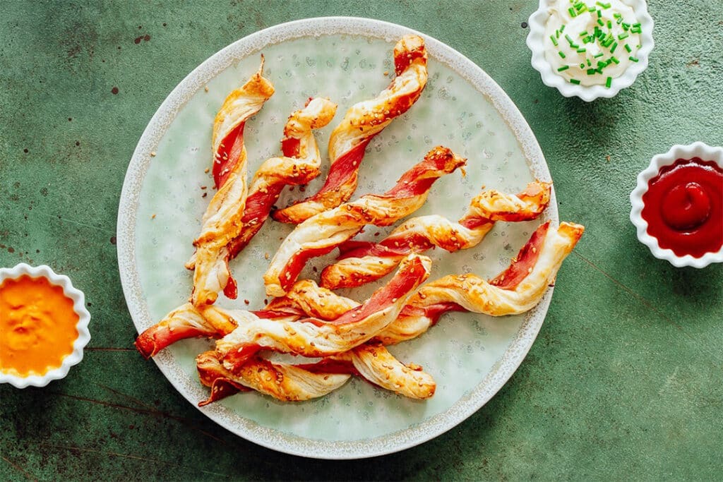 Recette de Torsades au jambon de Vendée